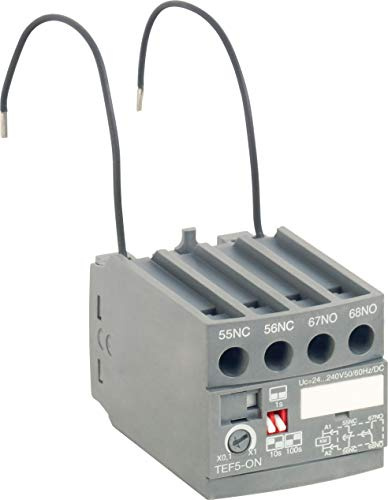 ABB TEF5-ON Frontal Electronic Timer, Block Contactors Accessories (ABB1SBN020312R1000)