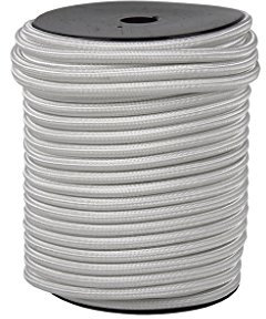 Cofan 08101190A Cuerda elástica, Blanco, 12 mm x 25 m