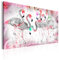 murando - Wandbilder XXL Flamingos 120x80 cm 1 tlg - Wand Deko Vlies Leinwand Bilder Groß Wanddeko Wohnzimmer Schlafzimmer Kunstdrucke - Flamingo g-C-0048-b-c
