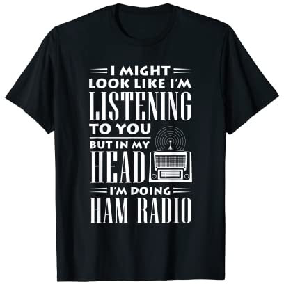 Amateur Radio Funny Vintage Hobby Ham Operators Gift T-Shirt