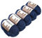 5-Pack Alpaka Wolle Jeansblau 100% Baby Alpaka 5x50g