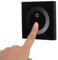 Jadeshay Interruptor Regulador de Luz,DC12V-24V Dimmer Switch Regulable Negro Interruptor de Pared Controlador Panel Táctil Atenuador de Regulación