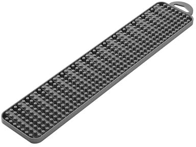 Metaltex Plástico - Escurrevasos 2en1 Gravity Slim, Gris, 40x8 cms