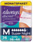 Always Discreet Inkontinenz-Höschen Super Monatspaket bei Blasenschwäche, Größe M, 36 Höschen (4 Packungen x 9 Stück)