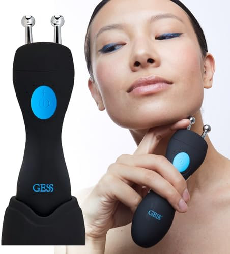 GESS MT Mikrostrom Gerät Gesicht, Face Lifting, Anti Aging Microcurrent EMS Facial Device, Radiofrequenz, Kieferstraffungsgerät, hautstraffung gesichtspflege gerät, gesichtsmassagegerät gegen falten
