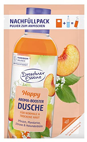 Dresdner Essenz Recambio de gel de ducha en polvo para mezclar tú mismo, 45 g, vegano