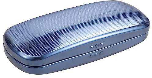 Hifot Brillenetui Hardcase, Aluminium Brillen Etui Hart, Metall Sonnenbrillen Etui, Brillenetui Hartschale für Damen Herren Kinder