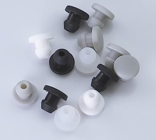 Rubber Seal Hole Plugs, Drill Hole Cover Caps, Rubber Seal Hole Plugs,5Pcs/set Snap-on Hole Plug Silicone Rubber 2.5mm ~ 50.6mm Caps Seal Stopper Dustproof Hole Plug Temperature Resistance 250°C ~ -40