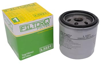 FILTORQ FILTER L 3221 Ölfilter kompatibel für VW Caddy 4, Caddy 5, Golf 6/7/8, Jetta 4/7, Passat B8, Polo 5/6, Audi A1, A3, A5, Q3, Seat Ibiza 4/5, Skoda Fabia 3, Octavia 3 1.2 TSI, 1.4 TSI