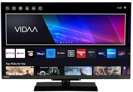 32WV3E63DAZ (80 cm (32 Zoll), Schwarz, WXGA, HDR, Triple Tuner, VIDAA)