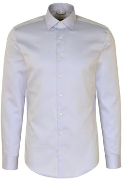 Seidensticker Herren Business Hemd - Slim Fit - Bügelleicht - Kent-Kragen - Extra Langer Arm - 100% Baumwolle