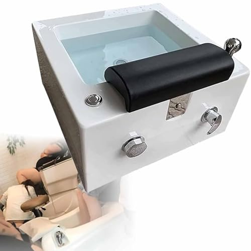 DDZJTPP Portable Pedicure Foot Spa Bathtub Acrylic Relaxing Feet Spa Tub,Shower Wash & Massage for Home,Salon Use Pedicure Bowl with Foot Bath & Sink Spa Features