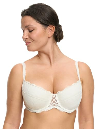 SUSA Dirndl BH Damen mit Bügel Wiesn-Zauber I Push-Up BH mit wattierten Schalen I Entnehmbare Push-Ups I Damen-BHS für EIN außergewöhnliches Dekolleté