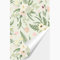 Papel Pintado Autoadhesivo Floral Verde - Lámina Adhesiva de Flores Vintage para Muebles