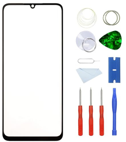 MovTEK Display Glas Reparatur Frontglas + OCA Kompatibel mit Samsung Galaxy A05s SM-A057F mit Werkzeug