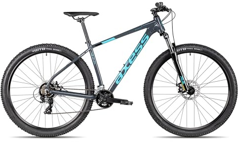 Axess Sandee Mountainbike | MTB-Hardtail | 14-Gang Schaltung | Mechanische Scheibenbremsen, Farbe:Grey, Rahmengröße:19 Zoll, Laufradgröße:29 Zoll