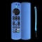 KNOXS Silicone Remote Case Compatible with Amazon Fire TV Stick 4K Max 2nd 2024/2023, [Anti Slip, Shockproof, Dustproof] Case Compatible with Amazon Fire TV Smart TVs (Glow Blue)