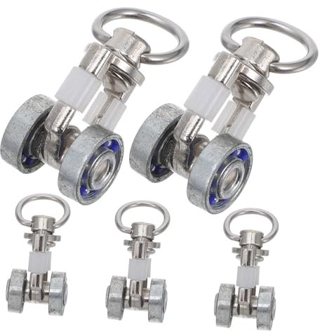 Zerodeko 5st Vorhang Zubehör Vorhangschiene Lockenwickler Für Curtain Bangs Schienengleitrolle Wohnmobil Duschvorhang Vorhang Leise Gleiter Vorhanglaufrad Vorhang Gerade Rolle Haken Metall