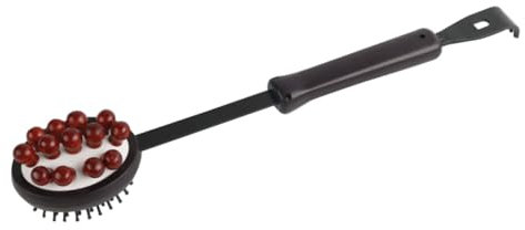 FRCOLOR Massagehammer Und Rückenkratzer Aus Holz Für Rücken Beinmassagen Um Muskelverspannungen Zu Lösen Und Schmerzen Zu Lindern