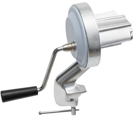 TONFEION Cavatelli Maker Machine, Manuelle Nudelmaschine Aluminiumlegierung Pasta Maker mit Feststellklemme, bis 5cm Tischstärke, Pastamaschine für Haushalt/Gewerbe