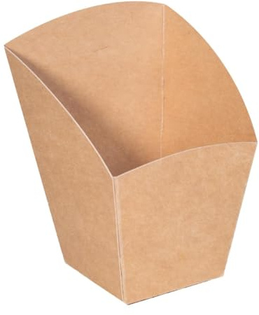 Notpla Snack Cup, Pack 400 | Home-compostable and biodegradable material ensures eco-friendly waste disposal, ideal for takeaway catering services.