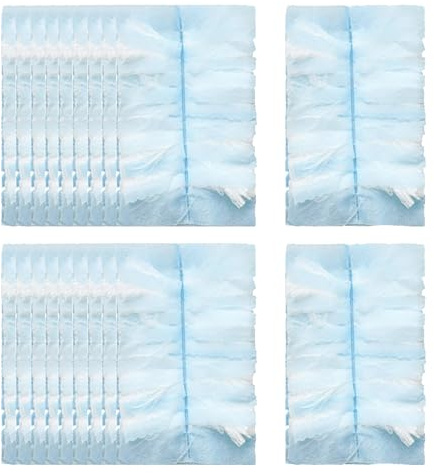 Electrostatic Duster Replacement Core,Compatible With Flash Dust Magnet | Fluffy DusterRefills,FlashDuster, Flash Dust Magnet Refill, Flash Magnetic Duster For Cleaning,20 Pcs(Blue&White)