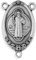 38 mm große Rosenkranz Wundertätige Medaille Center – Pack von 10 () 38mm Saint Benedict Medal