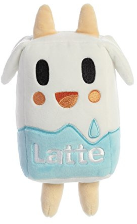 Aurora World 15673 Tokidoki Latte Plüsch Spielzeug, 19 cm, 7.5-Inch, Blau