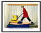Veit`S Bilder Wandbild Cartoon Physiotherapie Verspannung - Außergewöhnliche Verspannungen erfordern außergewöhnliche Maßnahmen!? (Klein 24x30ohne Rahmen)