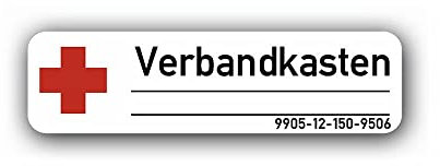 BW Verbandkasten Kiste Bundeswehr Erste Hilfe Wartung Iltis 10x3cm #A4635