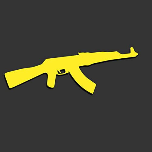 Decus AK 47 XL 0180 (neon gelb) // Sticker OEM JDM Style Aufkleber