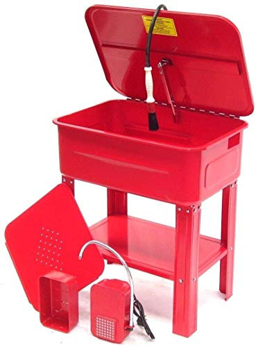 D&L TEILEWASCHGERÄT 80 L mit Pumpe + Waschpinsel Bürste Waschgerät Waschmaschine AWZ