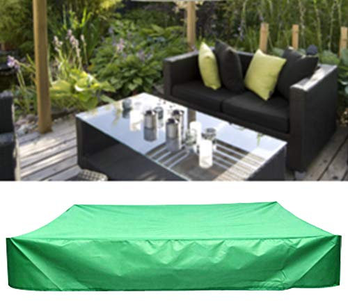 Redxiao Cubierta de Polvo de Piscina pequeña portátil compacta, Cubierta de Piscina pequeña de Color Verde, Cubierta Protectora de césped para Patio Exterior(150 * 150 * 20cm)