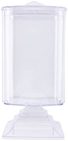 Boîte de rangement transparente en acrylique pour cotons, coton tige, coton demaquillant, produits cosmétiques, maquillage, nail art, dissolvant