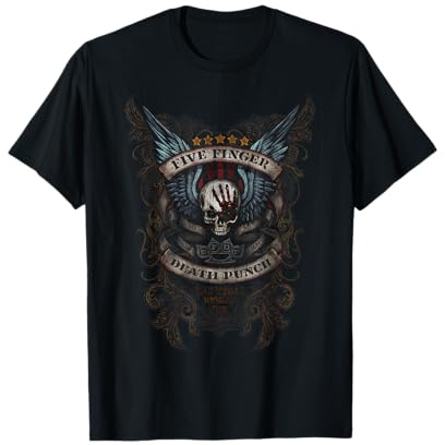 5FDP Winged Knuckles Painted T-Shirt