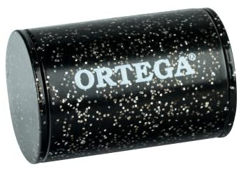 Ortega Guitars Finger Shaker Instrument - Sound Effect Series - Finger Shaker - Plastic, Black Sparkle (OFS-BKS)