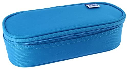 Oxford, Kangoo Kids Federmäppchen, elastischer Gummi, Blau/Türkis 400162025