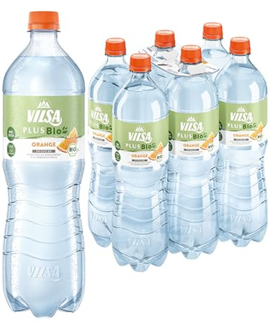 VILSA PLUS Bio Orange, 6 x 1,00 l rPET