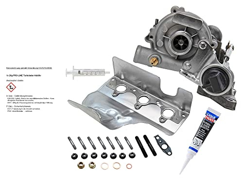 ATEC Germany 1x Turbolader, inkl. Montagesatz, 1x Additiv zur Turbolader - Erstbefüllung, Kompatibel mit SMART CABRIO (450), CITY-COUPE (450), CROSSBLADE (450)