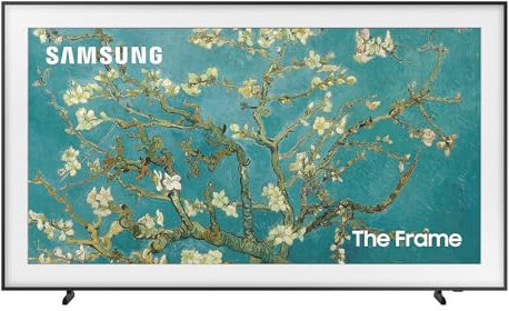 Samsung 85 Inch The Frame (2023) - Lifestyle QLED 4K HDR Smart TV With Art Mode, Matte Display, Customisable Bezel & Dolby Atmos Audio, Slim Fit Wall Mount & Alexa And Voice Assistants Built-In