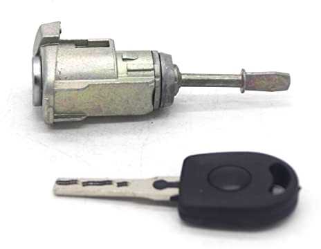 NinWelly jfqm VORNE Links FAHRERSEITE TÜRSCHLOSS Zylinder Passend for VW Passat B5 3B 3BG 1996-2005 Passend for Lupo 1998-2005 3BD837167