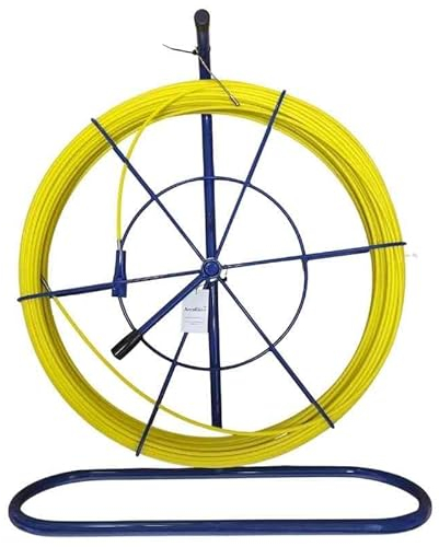 Tir Fil Aiguille 3mm x 30m - Outil de Tirage de Câbles pour Conduits