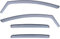 Modifycar Windabweiser, kompatibel mit Dacia Sandero Stepway II 2013-2020, 4er-Set vorne und hinten, Fenster, Auto Luft