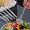 TKDKSFD Lot de 200 fourchettes à fruits jetables en plastique pour bistrot, cocktail, dégustation, apéritif, mini fourchettes à gâteau, cure-dents, fourchettes à salade et fruits, 10,2 cm