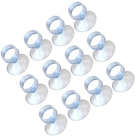 BESPORTBLE 20pcs Strong Adhesive Aquarium Suckers for Water Fixing Easy to Install and Remove Clips for Fish Tanks and Smooth