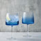 Anton Studio Designs – Set mit 2 Empire Blue Gin-Gläsern – Premium Blue Gin-Gläser