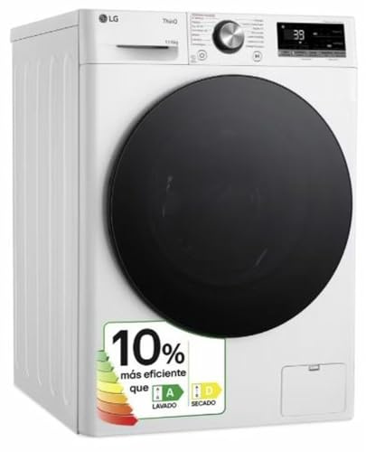 LG Lavadora - Secadora F4DR7011AGW 1400 RPM 11 kg/6 kg Blanco