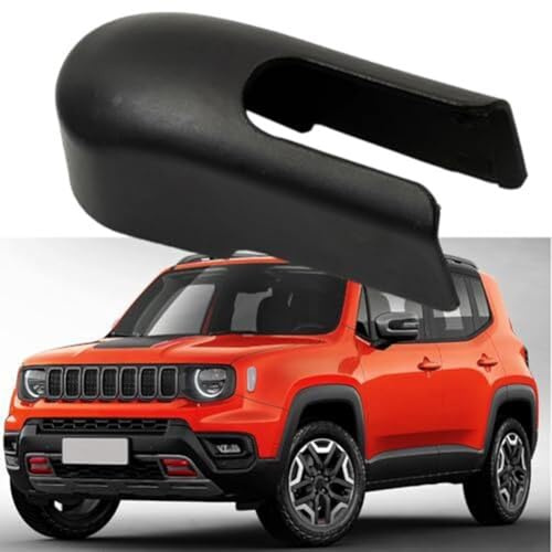 Auto-Heckscheibenwischer-Abdeckkappe für Jeep Renegade 2015 2022, Teilenummer 22923599, PBT-Material, einfacher Austausch (2 Stück)