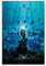 IKJIkkncf Aquaman Movie Poster Dekorative Malerei Leinwand Wandkunst Wohnzimmer Poster Schlafzimmer Malerei,Wandkunst Bilddruck Moderne Familienzimmer Dekor 12x18inch(30x45cm)