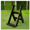 Rygcrud Golf Stand Holder & Bag Rack, 7 Clubs Wooden Storage Organizer Rack for Garage Indoor, Extra Clubs Display